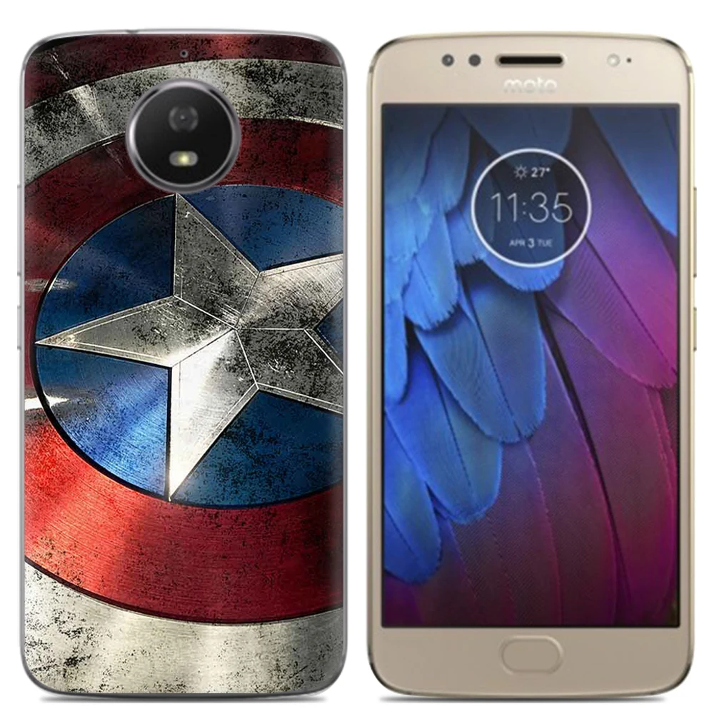 Чехол для телефона Motorola Moto G5S Plus XT1803 5 5-дюймовый милый мультяшный