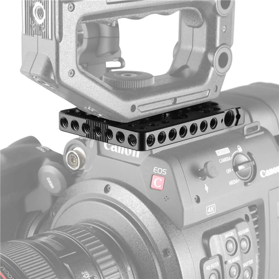 

SmallRig Quick Release Top Plate for Canon C200 Original Handgrip/Magic Arms/EVF Bracket Mounting Plate Kit - 2056