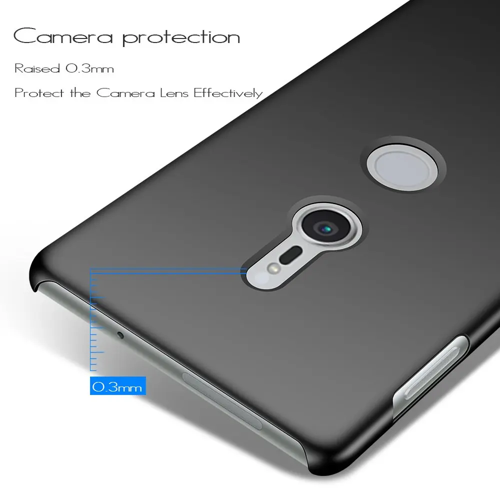 Чехол для Sony Xperia XZ2 H8213 H8266 H8276 H8296 Ультратонкий Жесткий чехол из поликарбоната