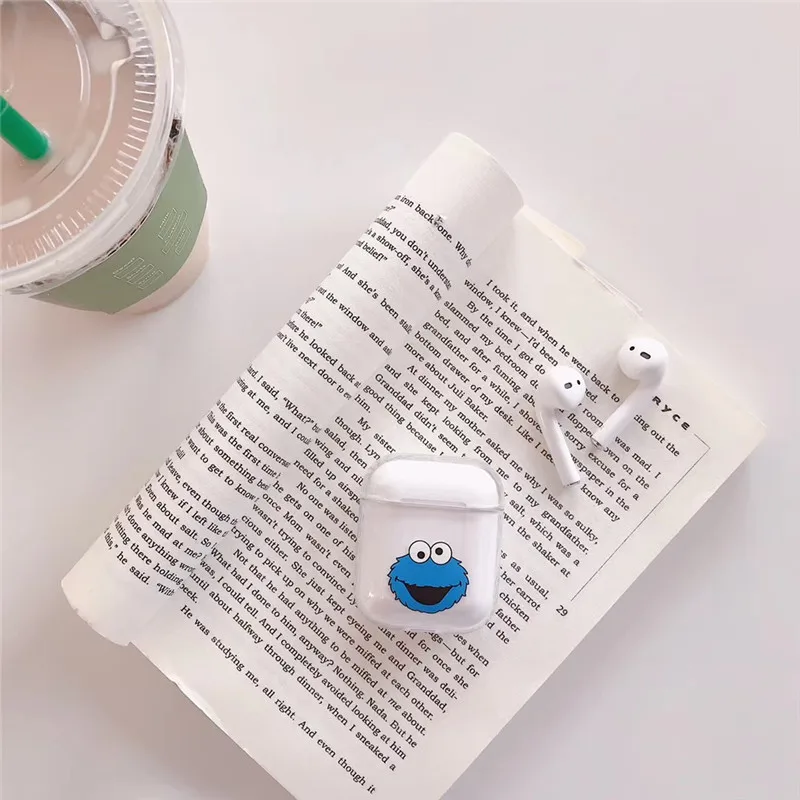 Мультфильм Bluetooth Беспроводной наушники чехол для AirPods Защитная крышка аксессуары милый Жесткий Чехол для Apple Airpods зарядки сумки - Цвет: A15