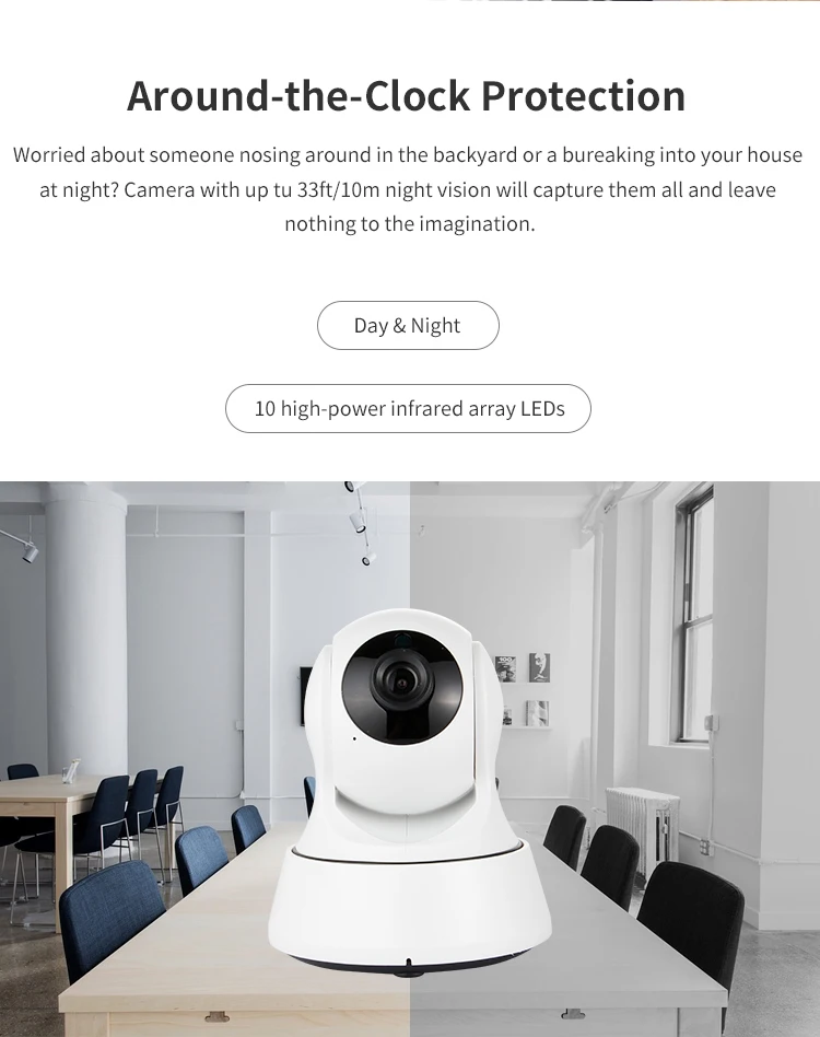 PUAroom низкая стоимость портативная Wi-Fi камера onvif p2p Беспроводная для домашнего использования Wi-Fi ip-камера