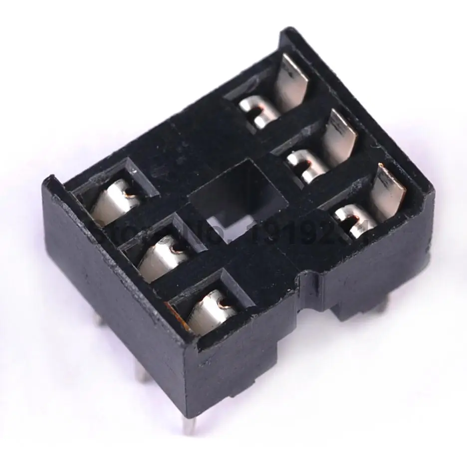 10pcs 6 Pin DIP IC sockets integrated chip socket 6P |