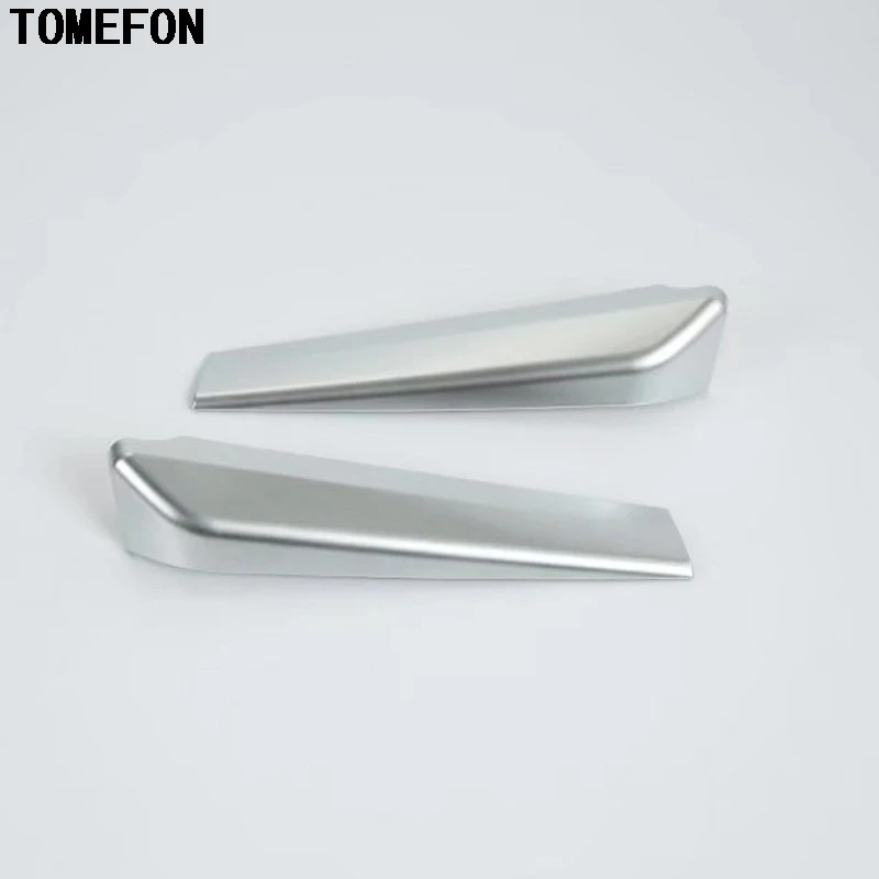 TOMEFON для Toyota CHR C HR 2016 2017 2018 ABS Матовый боковой столб накладка формования Garnish