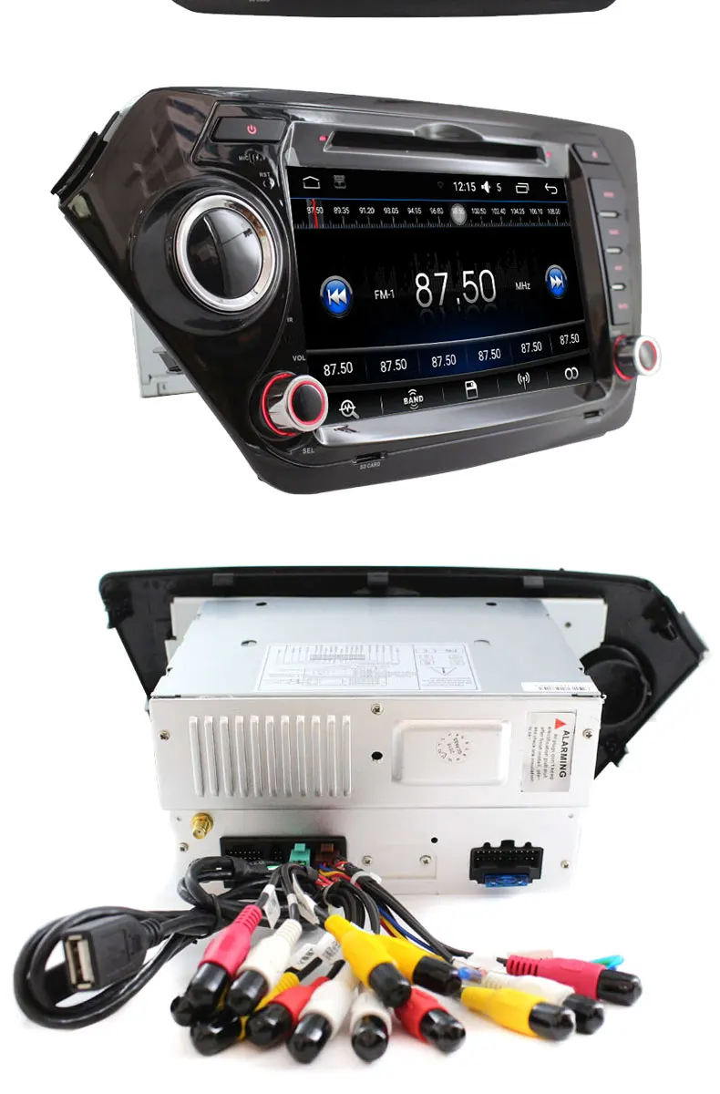 Besina 2 Din Android 9,0 автомобильный dvd-плеер для Kia k2 RIO 2010- wifi стерео gps радио мультимедиа автоаудио
