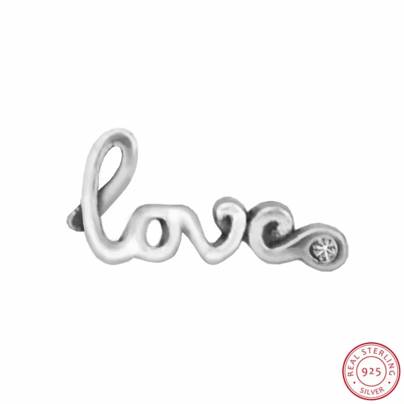 Magenta Heart & Sparkling Arrow Love Script плавающие медальоны Petite DIY Fit PANDORA Charms Silver 925 Оригинал 3 шт.
