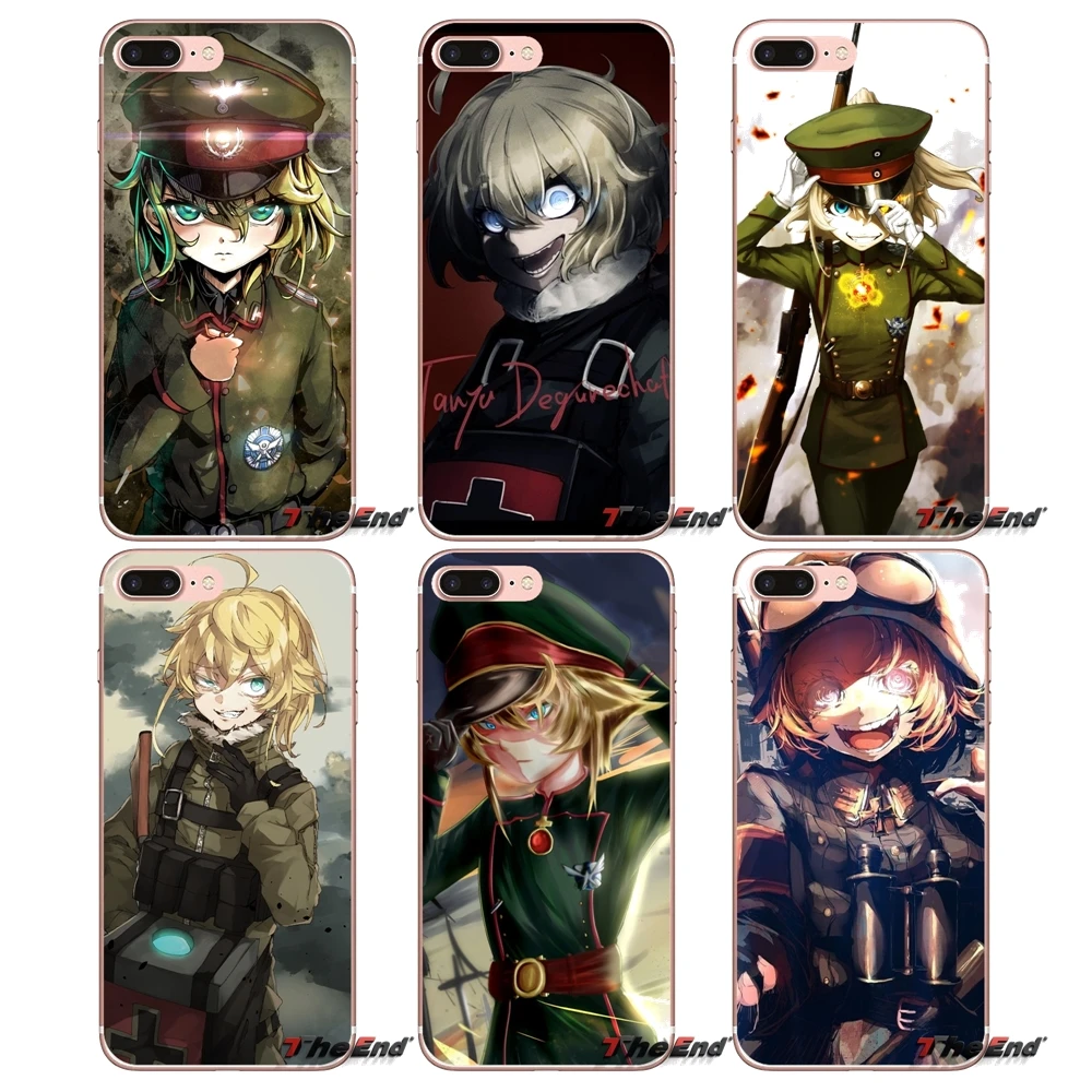 Youjo Senki аниме Мягкий ТПУ чехол для телефона Huawei G7 G8 P7 P8 P9 Lite Honor 4C 5X 5C 6X Mate 7 8 9 Y3 Y5 Y6 II 2