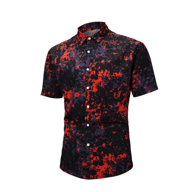 MR. LIBIN Мужская гавайская рубашка мужская повседневная Camisa Masculina Tiger 3D печатная