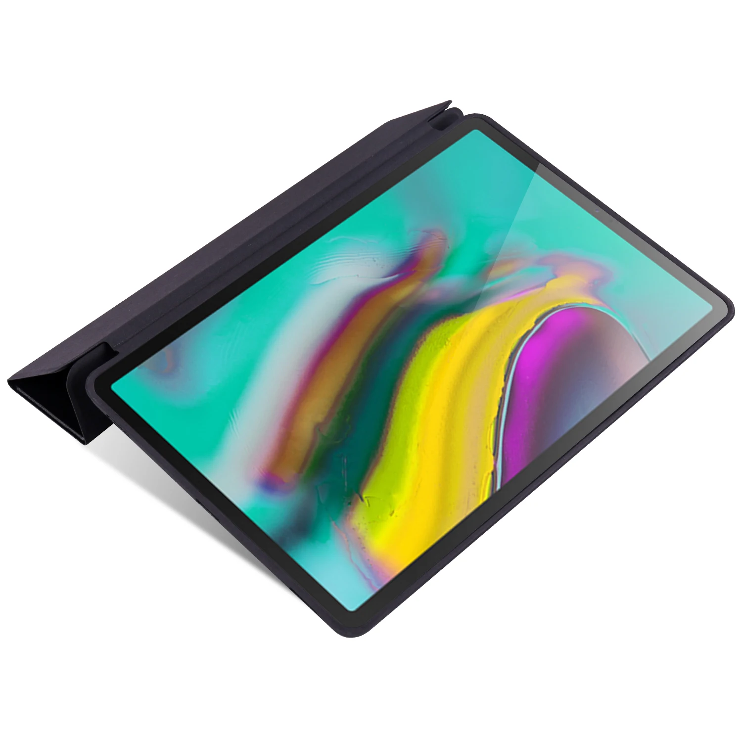 Непрозрачный мягкий материал для сна и пробуждения защитный чехол Samsung Galaxy Tab S5E 10