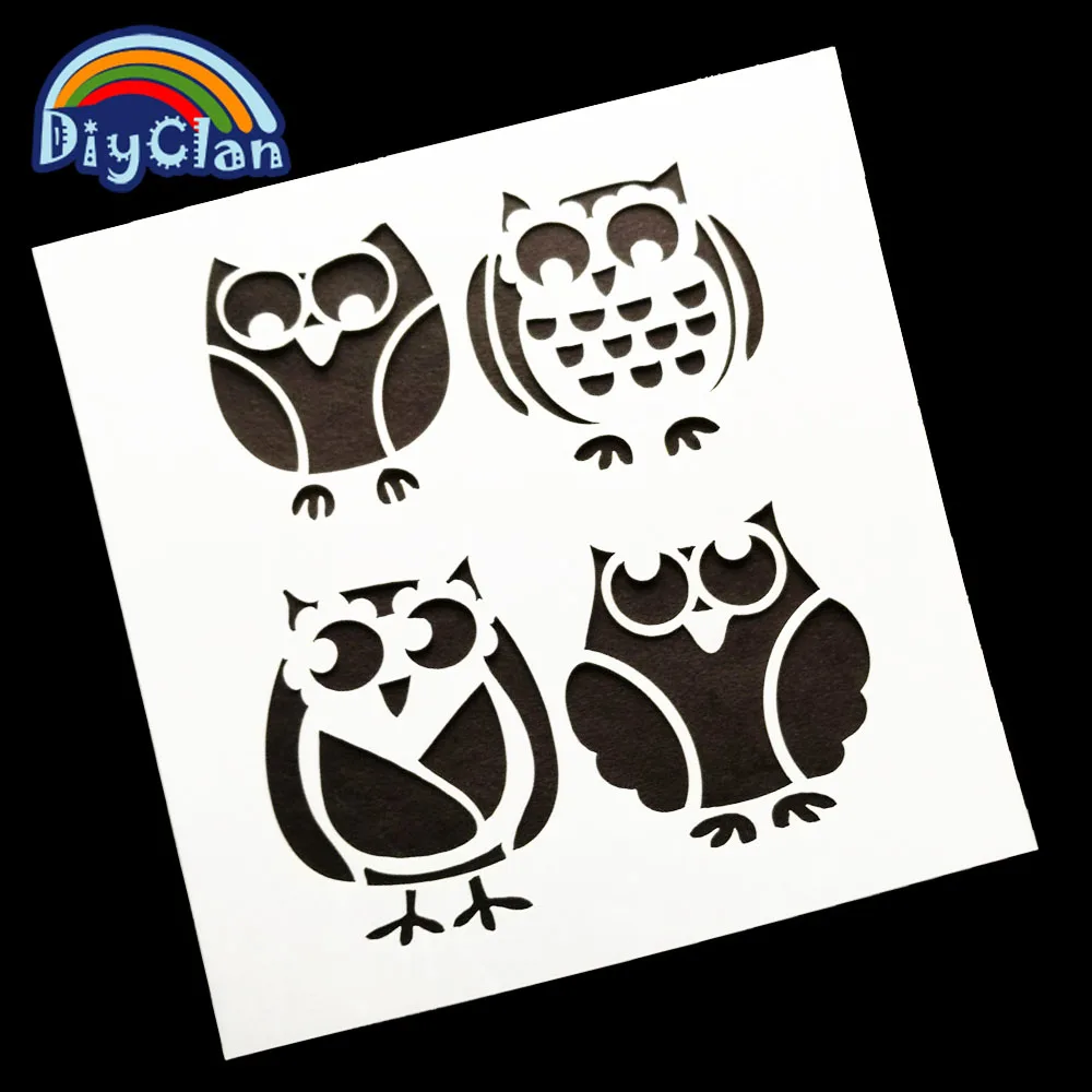 Пластиковый трафарет для цветов рукоделия скрапбукинга украшения торта 7 видов |