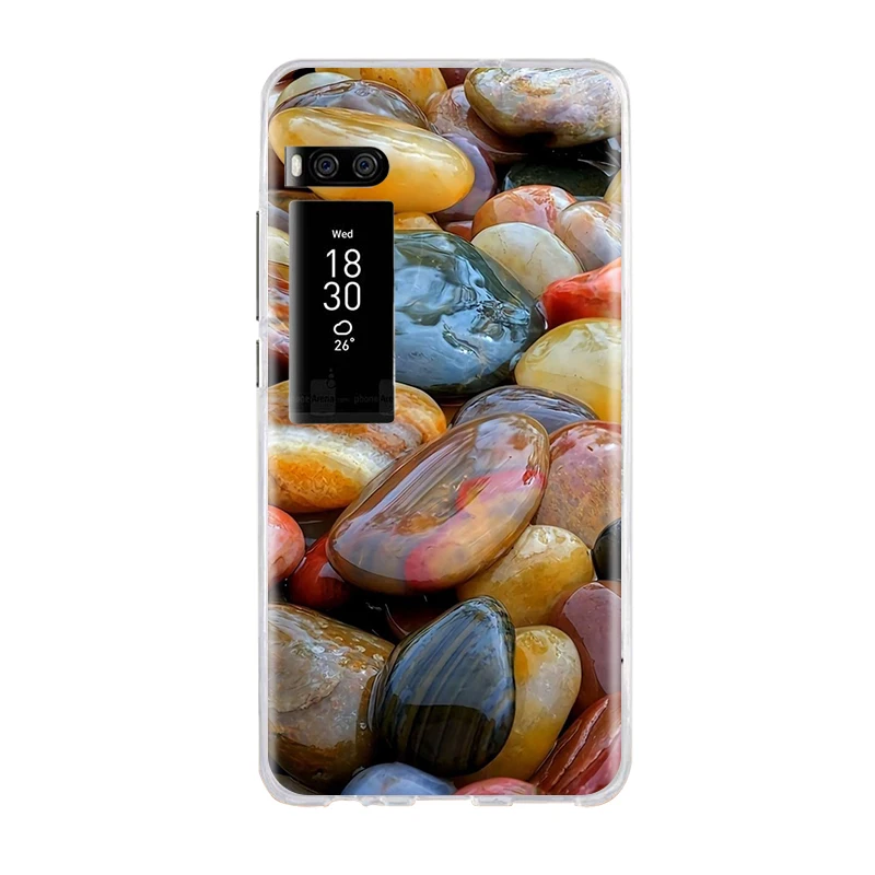 Чехол для Meizu Pro 7 чехол 5 2 дюйма мягкие силиконовые 3d-чехлы | Мобильные телефоны и