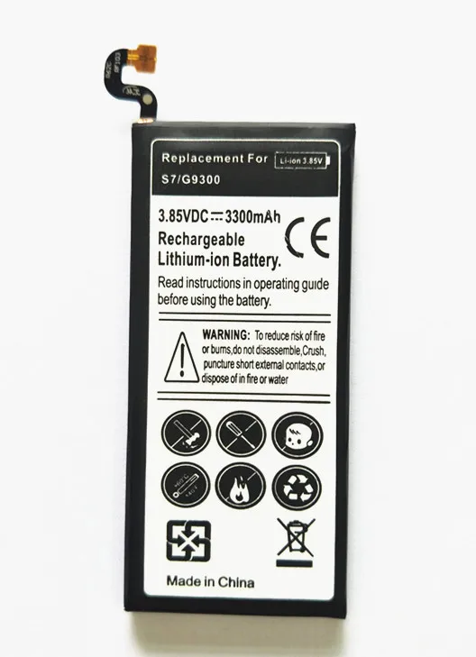 АЗК черный EB BG930ABE батарея для Samsung Galaxy S7 G930 G930F G930FD G930W8 SM G9300 G930L G9308 смартфон