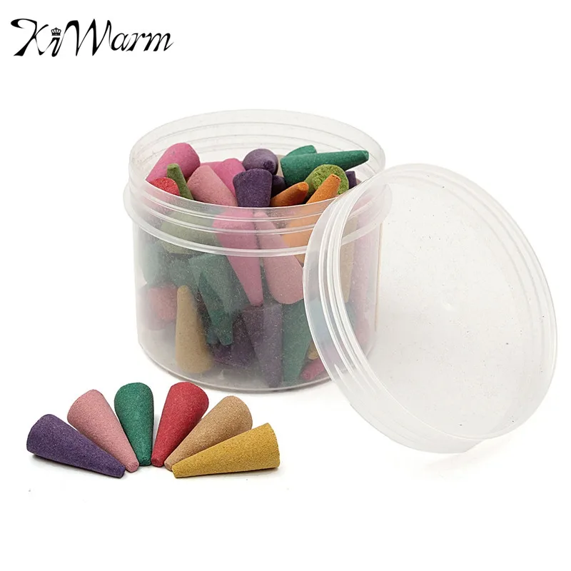 80 шт./кор. конусы для благовоний с несколькими запахами башня благовония жасмин