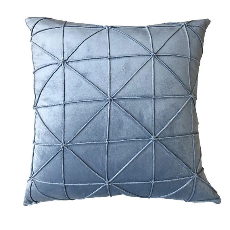 Высококачественные Современные Простые замшевые Декоративные наволочки белые