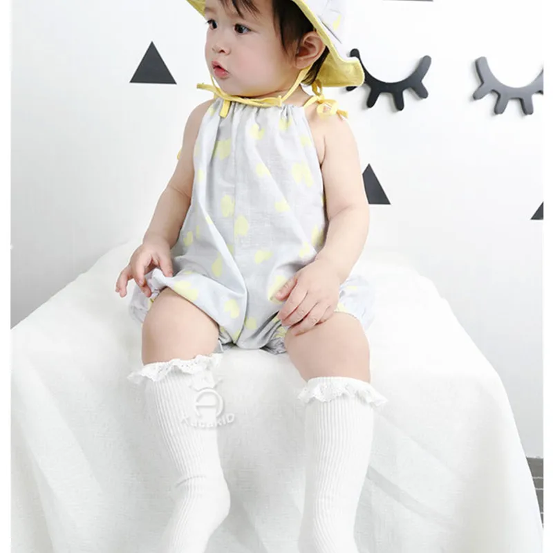 Носки детские кружевные до колена 10 пары/компл.|baby knee high socks|kid warmbaby highs |