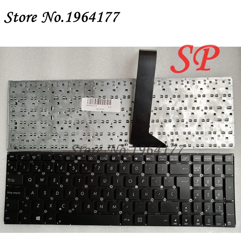 Новая испанская SP Клавиатура для ASUS X552E D552C Y582 K550C X550VC R510VC R510VB R510 R510L R510LB R510LC R510LD R510LN