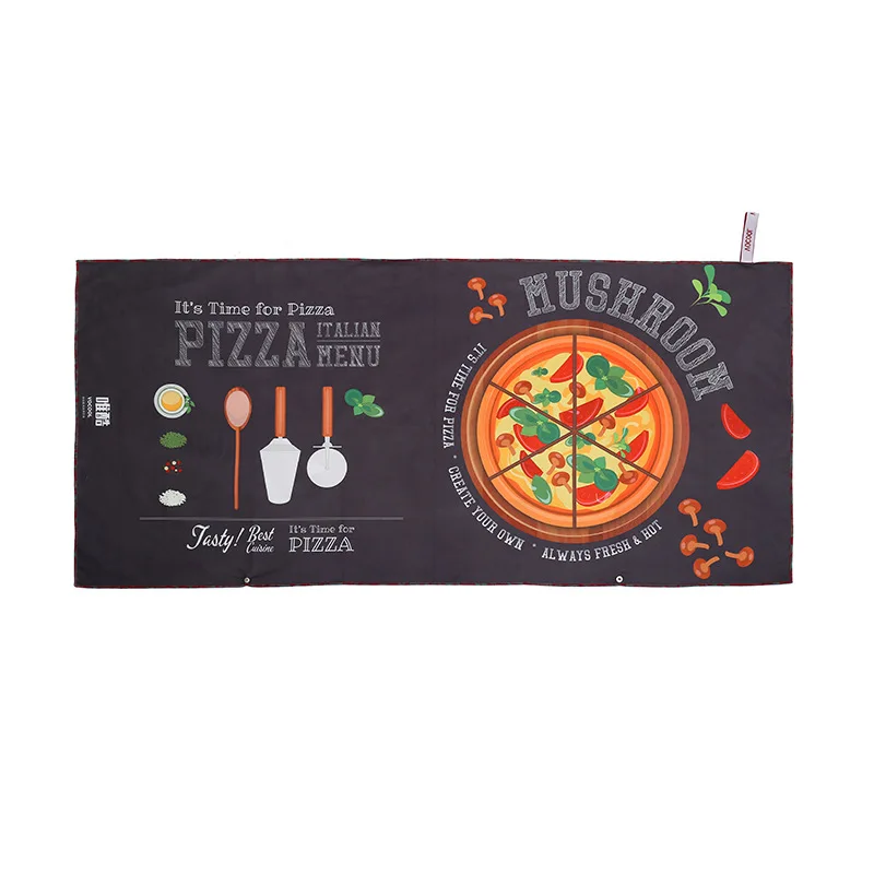 Быстросохнущее модное пляжное полотенце с принтом Впитывающее Воду мягкое из