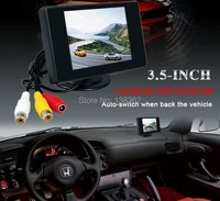 on sale 4 3 inch tft lcd car monitor for car reverse backup camera car monitor free shipping