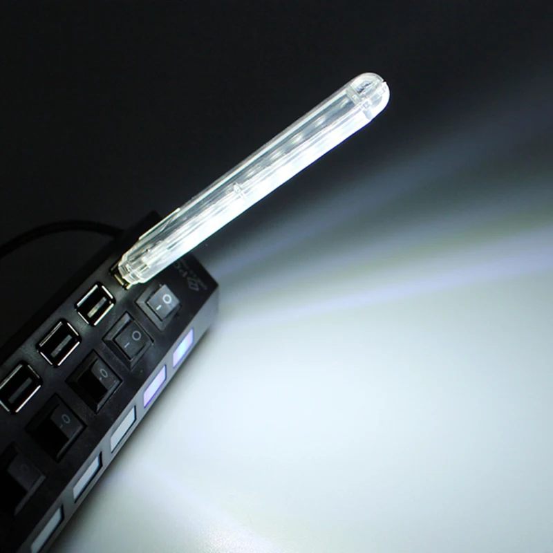 USB Led лампа Мини Портативный Яркий книжный светильник с 8 светодиодами лампа для чтения для внешнего аккумулятора ПК ноутбука Luminaria аварийный ночной Светильник s