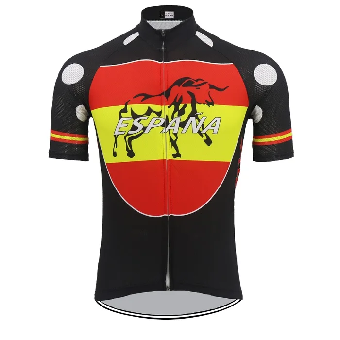 Новые испанские майки для велоспорта ropa ciclismo, мужская одежда с коротким рукавом ESPANA для велоспорта, летняя одежда для велоспорта, Джерси, одежда для езды на велосипеде - Цвет: style photos