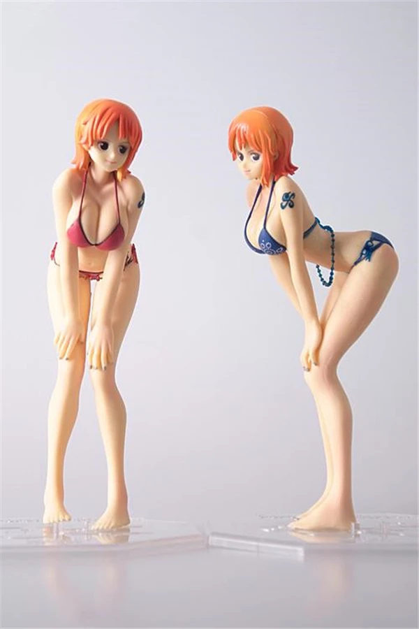 Аниме цельный купальник Nami POP сексуальная фигурка коллекционная игрушка 18 см