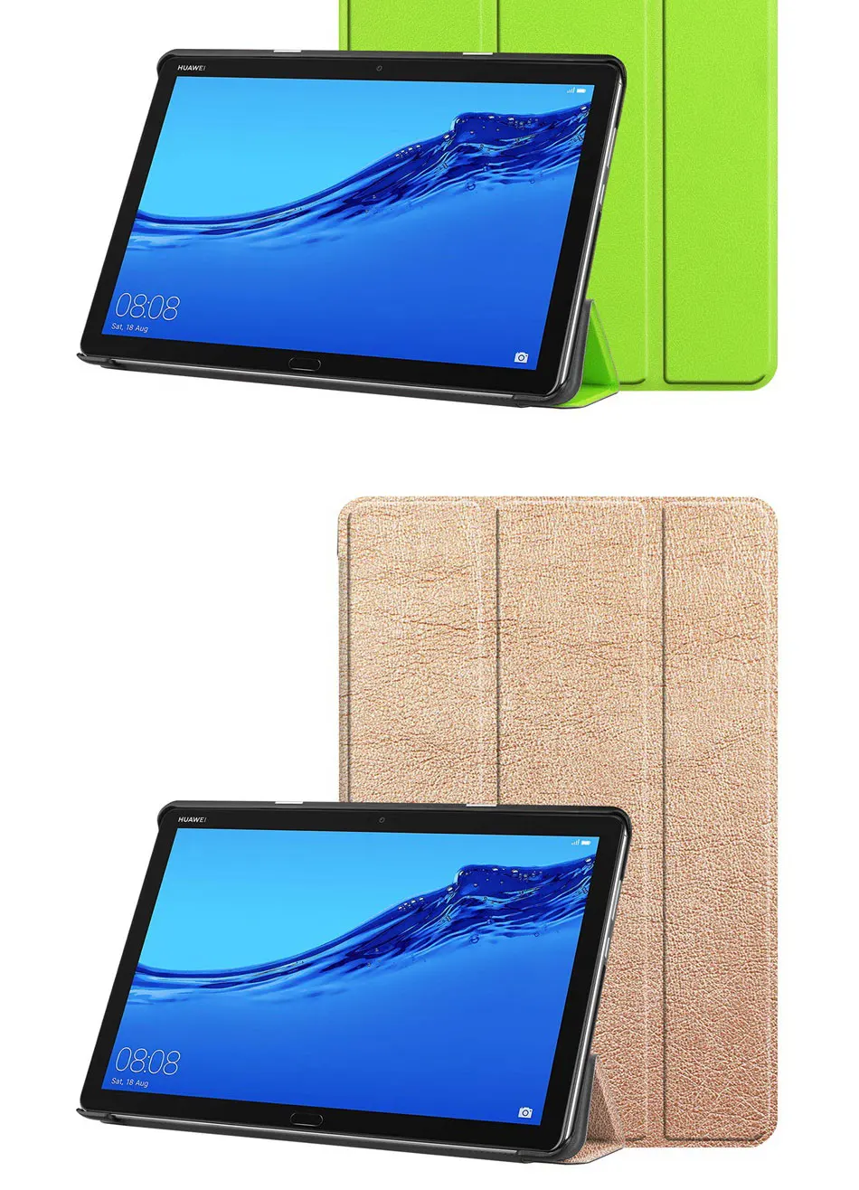 Планшетный чехол для huawei MediaPad T5 10,0 магнитной застежкой из искусственной кожи чехол для huawei Медиа Pad AGS2-W09 AGS2-L09 AGS2-L03 AGS2-W19 10,1"