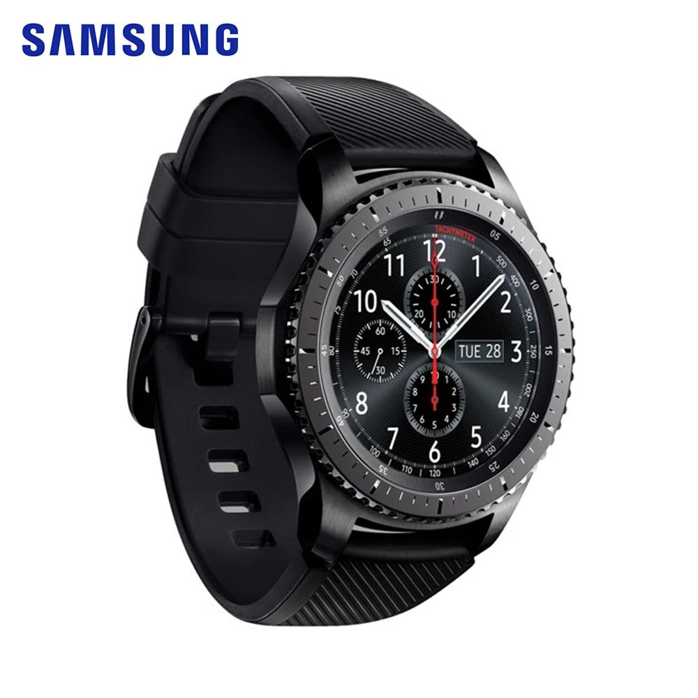 Samsung Шестерни S3 Frontier Смарт часы GPS Bluetooth Фитнес сердечного ритма