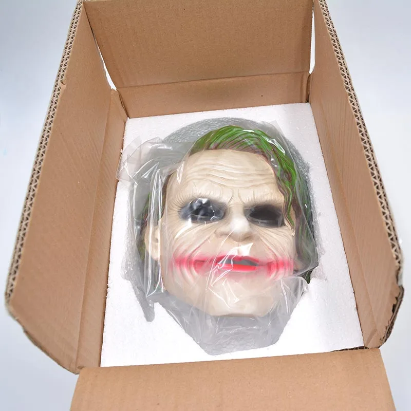 Темный рыцарь Бэтмен номер один враг Injustice Лига Джокер COS Маска Смола фигурка