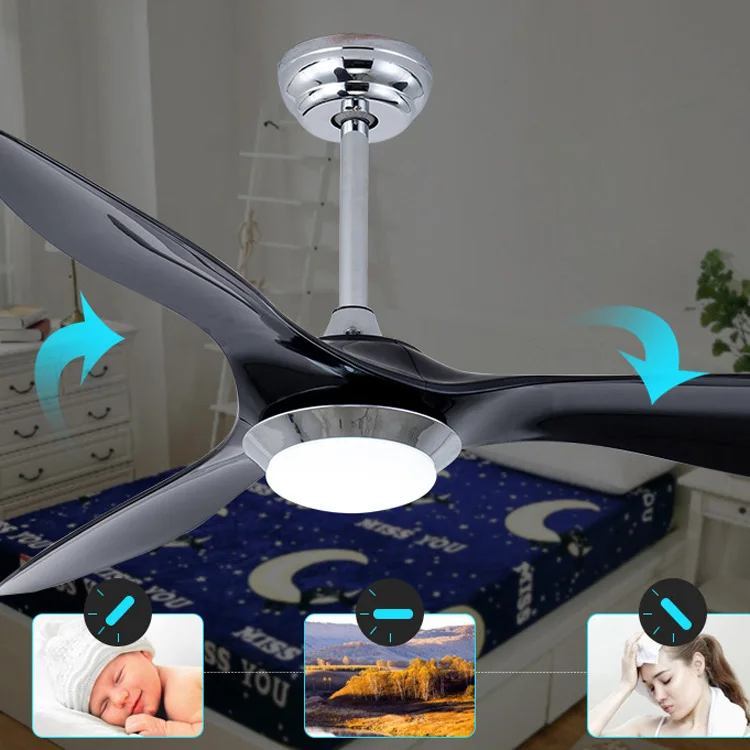 52 дюймовый вентилятор с утапливаемым креплением со светодиодсветильник кой