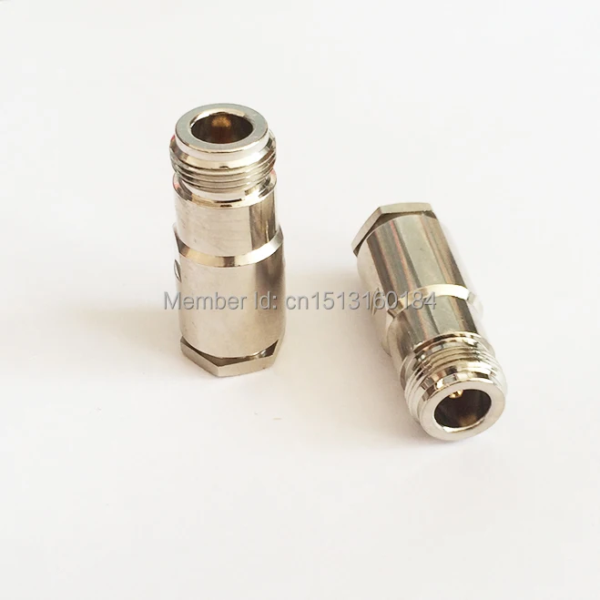 

1 шт. N Женский Разъем RF коаксиальный преобразователь разъем RG8, RG213, LMR400 прямой никелированный Новый оптовая продажа