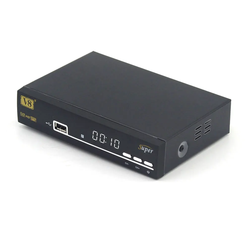 Freesat V8 Super Satellite Receiver+USB WiFi DVB-S2 FTA Full HD TV Receptor With 1 Year Europe Cline Spain Germany LNB | Электроника