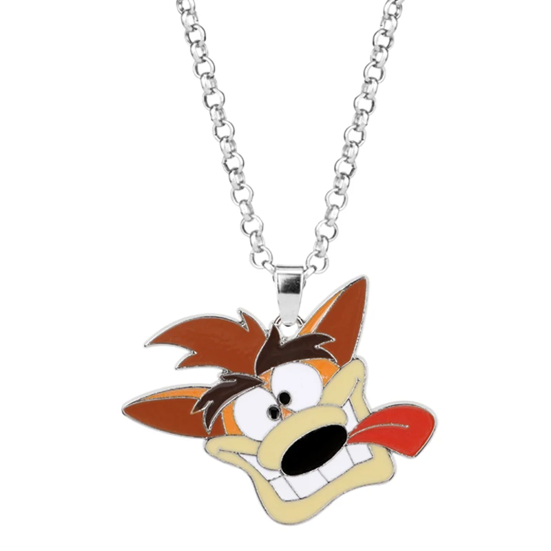 Dongsheng Игра Ювелирные изделия крушение бандикут ожерелье волк коренной Металл