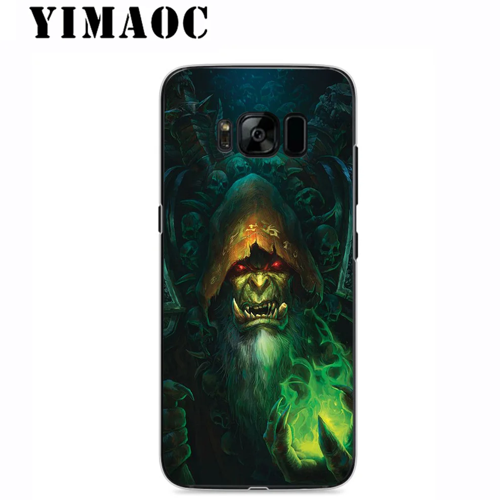 YIMAOC World of Warcraft Мягкий силиконовый чехол для samsung Galaxy S10 S10E S9 S8 Plus S7 S6 Edge &amp Note 9 8
