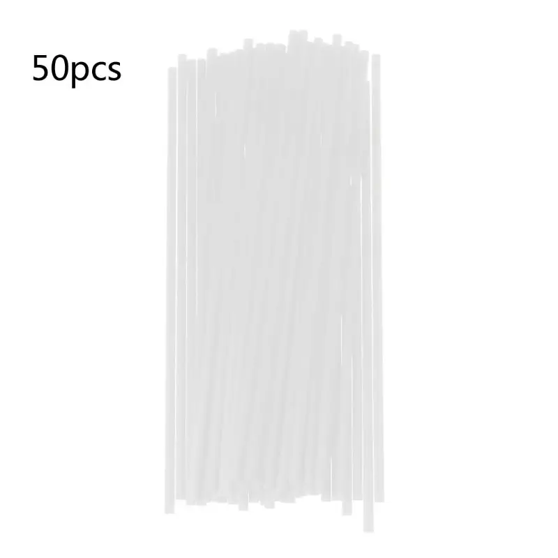 

50Pcs 20cmx4mm Fiber Sticks Diffuser Aromatherapy Volatile Rod for Home Fragrance Diffuser Home Decoration