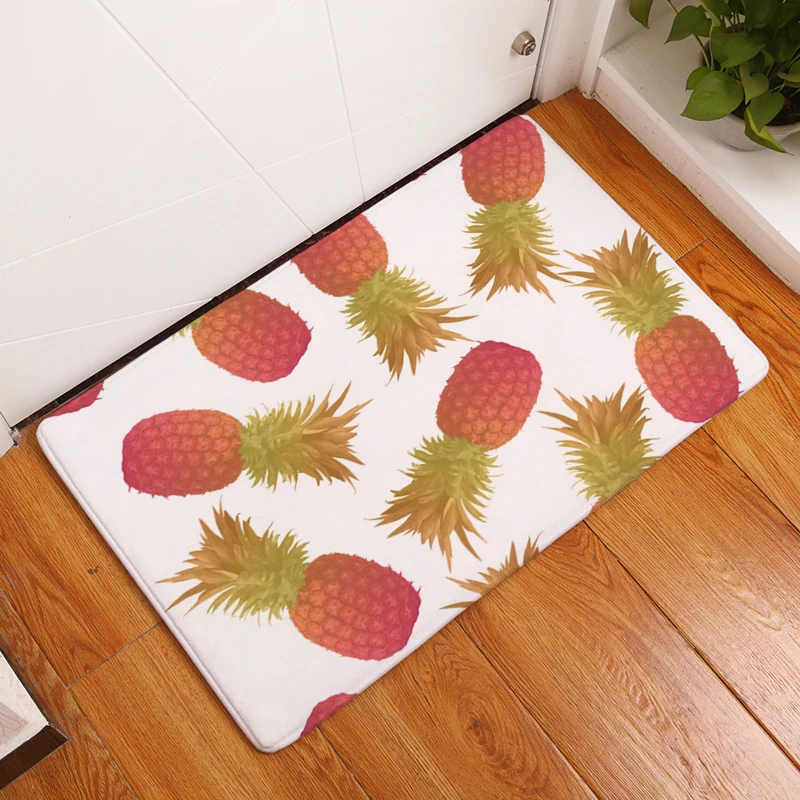 2017 Новые Креативные моющиеся коврики с рисунком ананаса геометрические Коврики