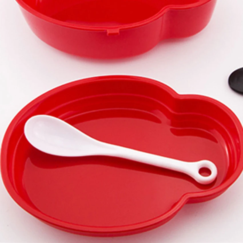 Горячий Мультфильм Божья коровка контейнер для еды коробка хранения детей