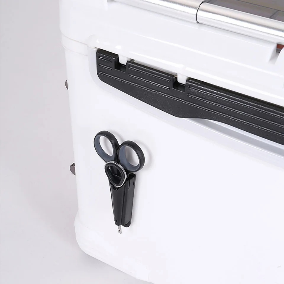 2 в 1 Рыболовные быстрое завязывание узлов ящик для инструментов ножницы лески