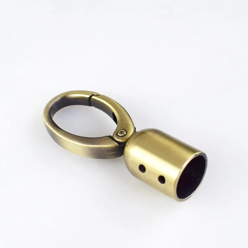 brass 4 шт. 6,5*1,2 см Meetee вешалка для сумок металлические пряжки для сумочки разъем для сумочки крышка застежка ремень фиксатор шнур крючки винт Аппаратные аксессуары - Цвет: brass
