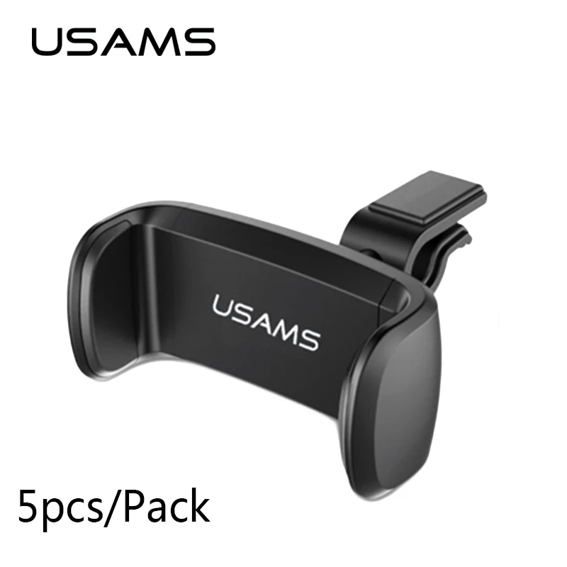 5 шт./лот USAMS Автомобильный держатель для телефона для Iphone 7 6 5S автомобильный держатель с креплением на вентиляционное отверстие на 360 градусов