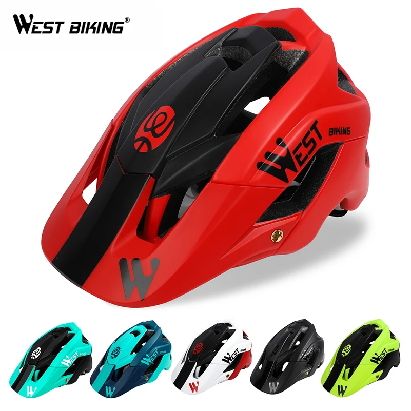 WEST BIKING, Сверхлегкий велосипедный шлем, безопасный, спортивный, велосипедный, с вентиляционными отверстиями, Casco Ciclismo, защитный, для горной дороги, велосипедный, мужской, женский, шлем