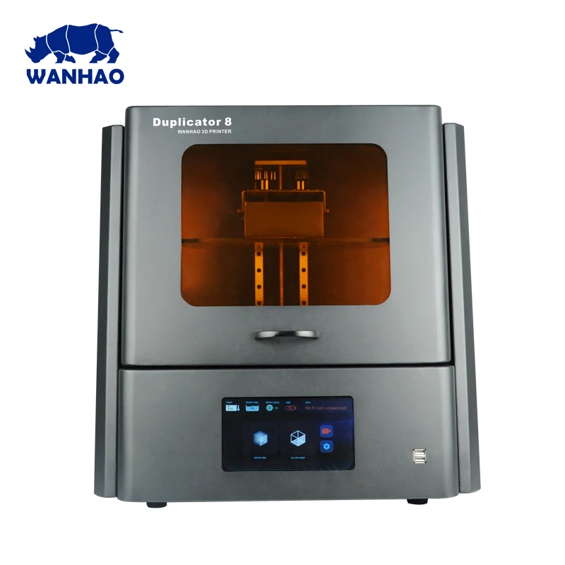 WANHAO самый популярный DLP 3D принтер D8 используемый для стоматологии и ювелирных
