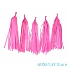 5 шт.лот 14-дюймовая гирлянда из салфеток с кисточками, цветы для дня рождения, украшение для свадебвечерние ринки, подвесные товары для рукоделия