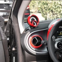 car modification accessories instrument panel tachometer decoration sticker car styling for new smart 453 fortwo forfour