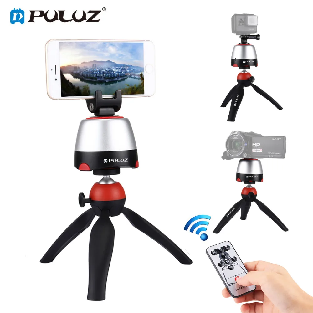 PULUZ панорамная головка с поворотом на 360 градусов крепление для мобильного