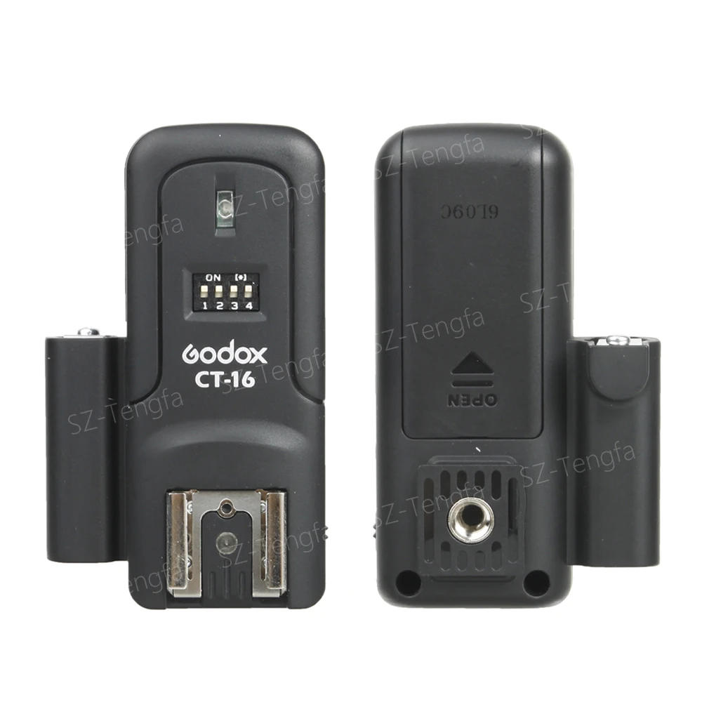 Godox CT 16 каналы беспроводной Радио Вспышка Speedlite триггер передатчик + приемник