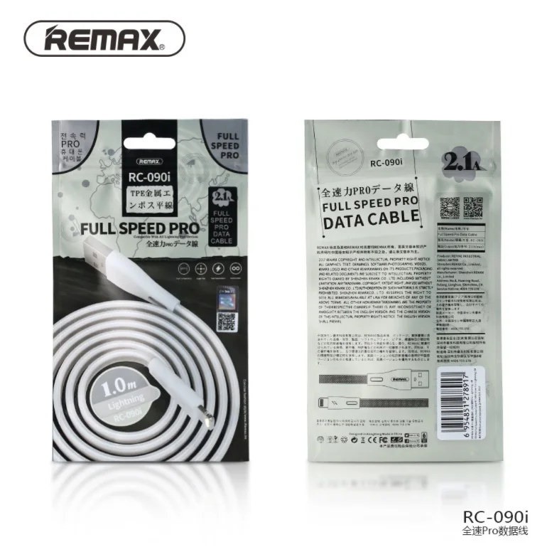 REMAX TPE Environmental Protection Material Charging Data cable 2.1a FAST CHARGING micro typec Simple packaging | Мобильные телефоны