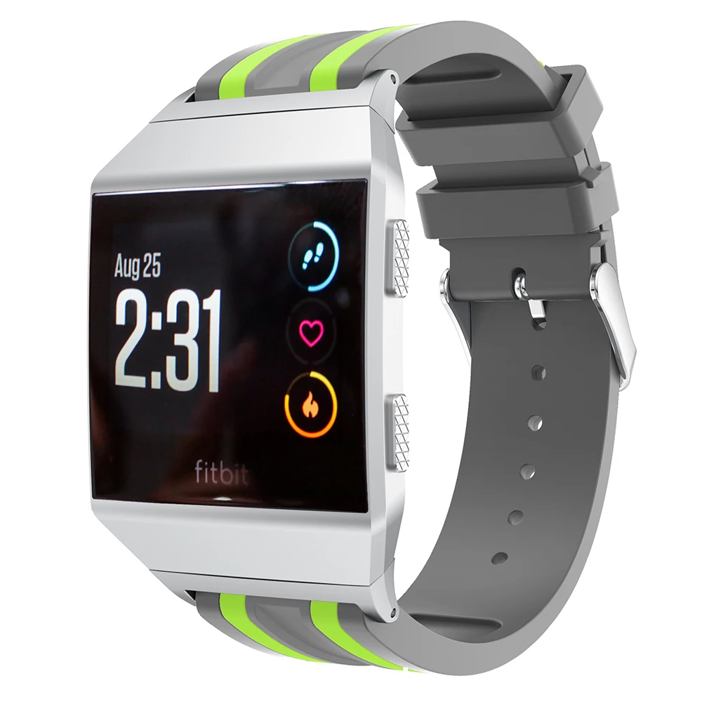 Силиконовый ремешок для часов мужчин и женщин ионный сменный Браслет Fitbit|Ремешки