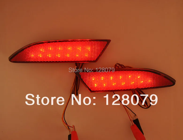 Резервный задний фонарь заднего бампера Светодиодный отражатель стоп сигнал