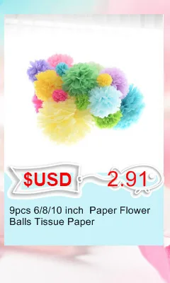 20pcs 4"6''(10/15cm)Tissue Paper Pom Poms Wedding Decorative Props Flower Kissing Pompom Ball for Wedding party home Decoration