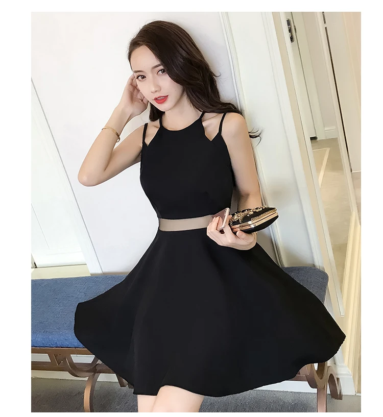 Сексуальное открытое мини платье на бретельках женское повседневное летнее