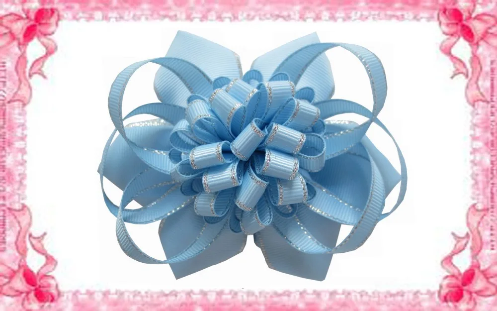 Аксессуары для волос счастливой девочки 30 шт. новый стиль зажимы бантов 4 5-5